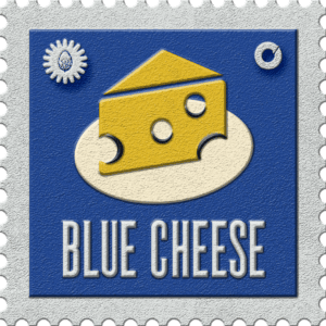 Blue Cheese Stickers