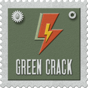 Green Crack Stickers